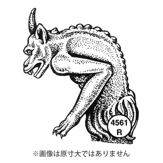 ラバースタンプ 100 Proof Press #4561 ノートルダムガーゴイル Notre Dame Gargoyle