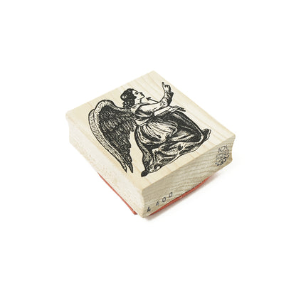 輸入 スタンプ 100Proof Press ひざまずく天使 Kneeling angel #4400