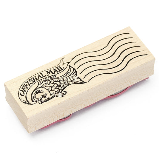 ラバースタンプ 100 Proof Press #3238 消印/offishal Offishal Mail