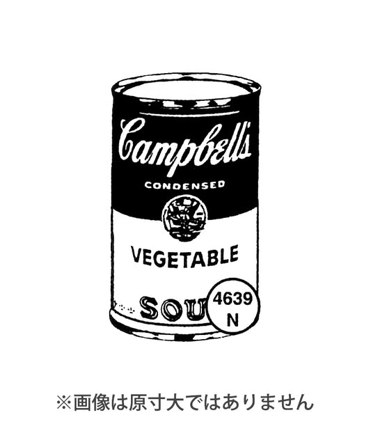 ラバースタンプ 100 Proof Press #4639 スープ缶 Soup Can
