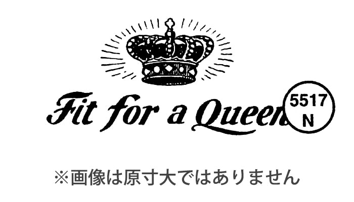 ラバースタンプ 100 Proof Press #5517 Fit For A Queen