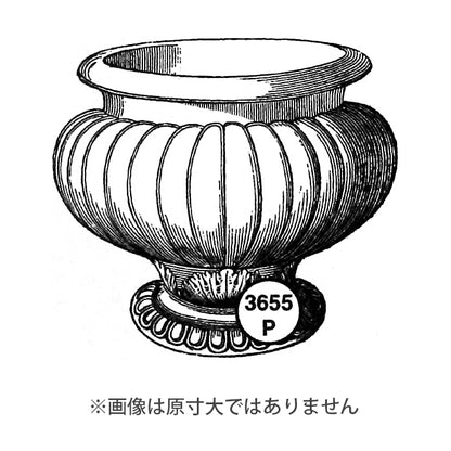ラバースタンプ 100 Proof Press #3655 石壺 Stone Urn