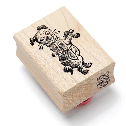 ラバースタンプ 100Proof Press #1555 サーカスドッグ Circus Dog