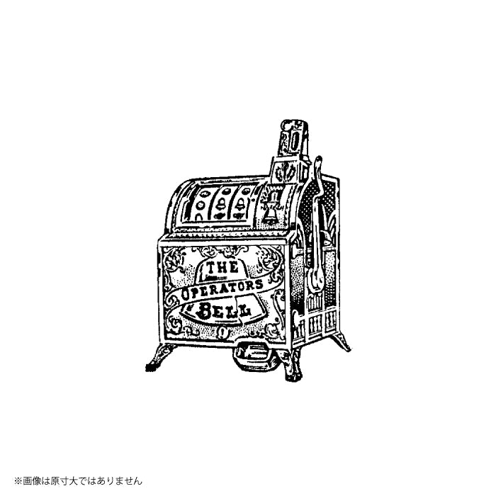 ラバースタンプ 輸入  100Proof Press ワンアームドバンディッド one‐armed bandit #2821