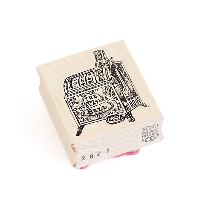 ラバースタンプ 輸入  100Proof Press ワンアームドバンディッド one‐armed bandit #2821
