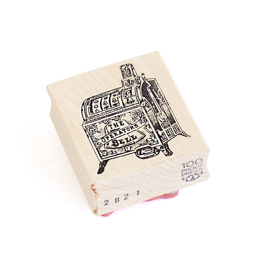 ラバースタンプ 輸入  100Proof Press ワンアームドバンディッド one‐armed bandit #2821