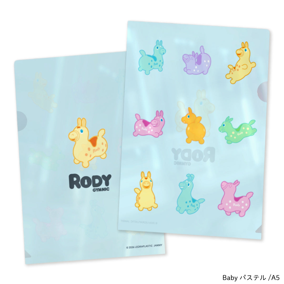 ロディ A5サイズクリアファイル 【RODY ステーショナリーシリーズ】