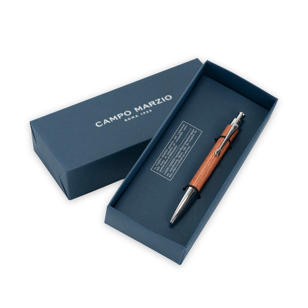CAMPO MARZIO SLIM WOOD ボールペン 木軸 イタリアブランド 筆記具 おしゃれ ギフト プレゼント レディース メンズ ビジネス オフィス 誕生日 昇進祝 卒業祝 入学祝