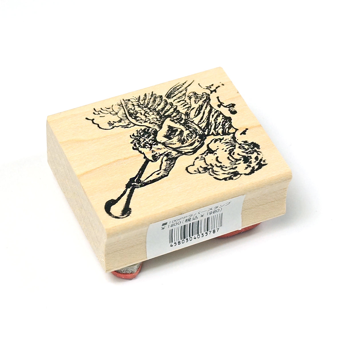 輸入 スタンプ 100Proof Press Angel Trumpets From Heaven #4401 天国からの天使のトランペット