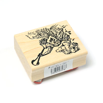 輸入 スタンプ 100Proof Press Angel Trumpets From Heaven #4401 天国からの天使のトランペット