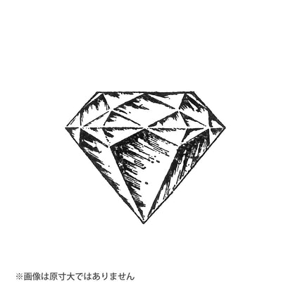 ラバースタンプ 100 Proof Press #4731 ダイヤモンド Brilliant Cut Diamond