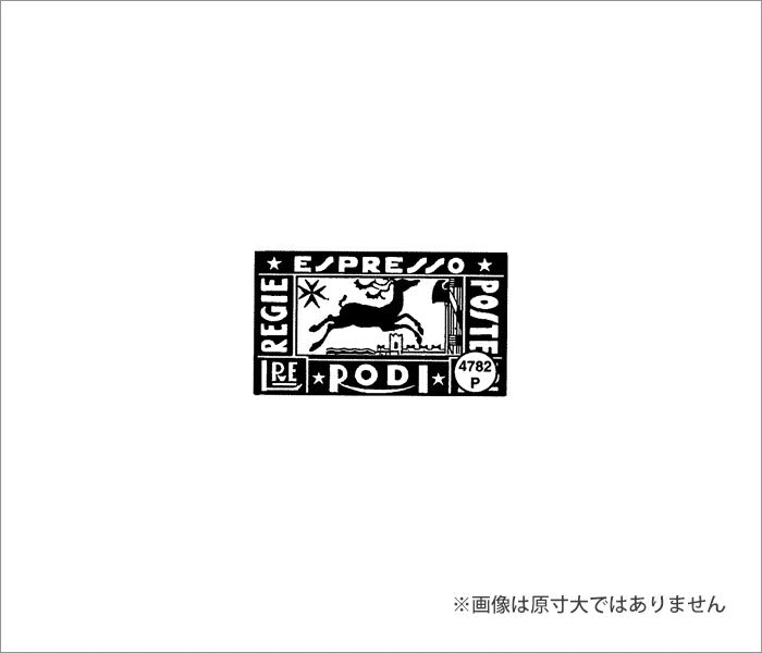 ラバースタンプ 100 Proof Press #4782 切手/イタリアエスプレッソ Italy Espresso Post