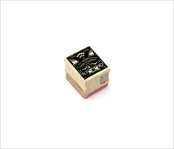 ラバースタンプ 100 Proof Press #5585 切手/チェコスロバキア鳥 Skoslovenska Postage