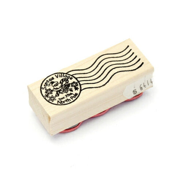 ラバースタンプ  100 Proof Press #6414_消印/クリスマス North Pole Cancellation Mark