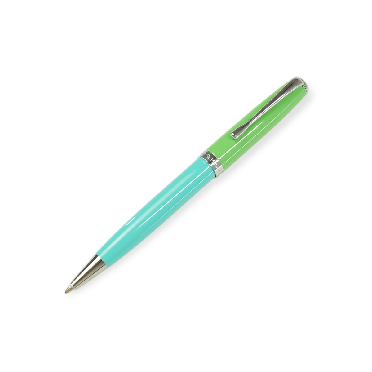 CAMPO MARZIO POPボールペン イタリアブランド 筆記具 バイカラー ツートンカラー おしゃれ ギフト プレゼント 誕生日 ビジネス シンプル レディース メンズ オレンジ 紫 ミントグリーン 水色
