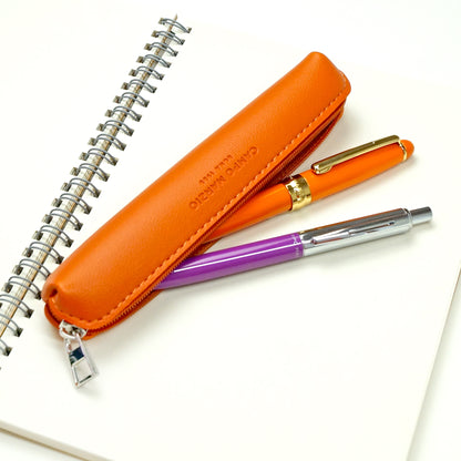 CAMPO MARZIO PEN CASE レギュラーサイズ ペンケース イタリア ブランド 文具 筆箱 ペン入れ ギフト プレゼント 誕生日 メンズ レディース おしゃれ カラフル シンプル 合皮 レザー