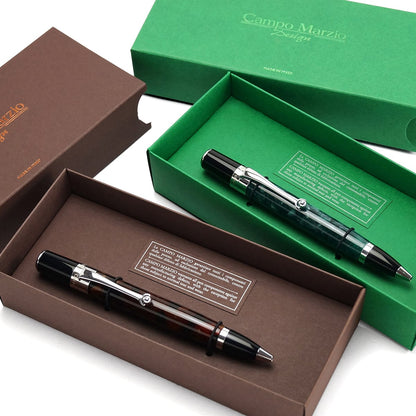 ボールペン 油性 CAMPO MARZIO SIENA SIE-BP セルロイド調 高級 ブランド メンズ レディース ギフト プレゼント 直輸入 インポートイタリア ブランド 箱付き カンポマルツィオ ギフト プレゼント 誕生日